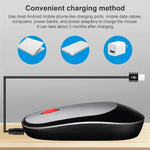 Chuột mini sạc không dây máy tính xách tay 2.4G ZGB 360 1000dpi