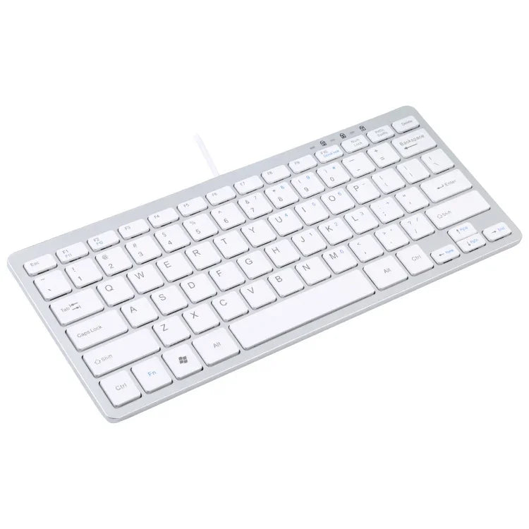 Bàn phím có dây USB siêu mỏng 78 phím 450