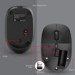 Chuột không dây 2.4G MKESPN 859, 2.4G