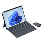 Bao da bàn phím Bluetooth có đèn nền màu có khe cắm bút cho máy tính bảng Microsoft Surface Pro 8, dành cho Microsoft Surface Pro 8