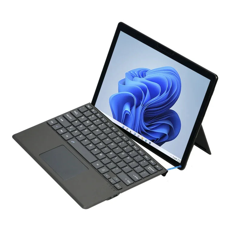 Bao da bàn phím Bluetooth bằng da cho Microsoft Surface Pro 8 / Pro X Tablet có khe đựng bút, dành cho Microsoft Surface Pro 8 / Pro X