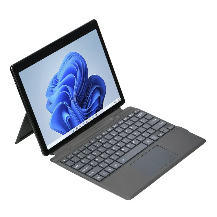 Bao da bàn phím Bluetooth bằng da cho Microsoft Surface Pro 8 / Pro X Tablet có khe đựng bút, dành cho Microsoft Surface Pro 8 / Pro X