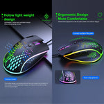 Chuột chơi game iMICE T97 đèn LED RGB USB 7 nút 7200 DPI có dây