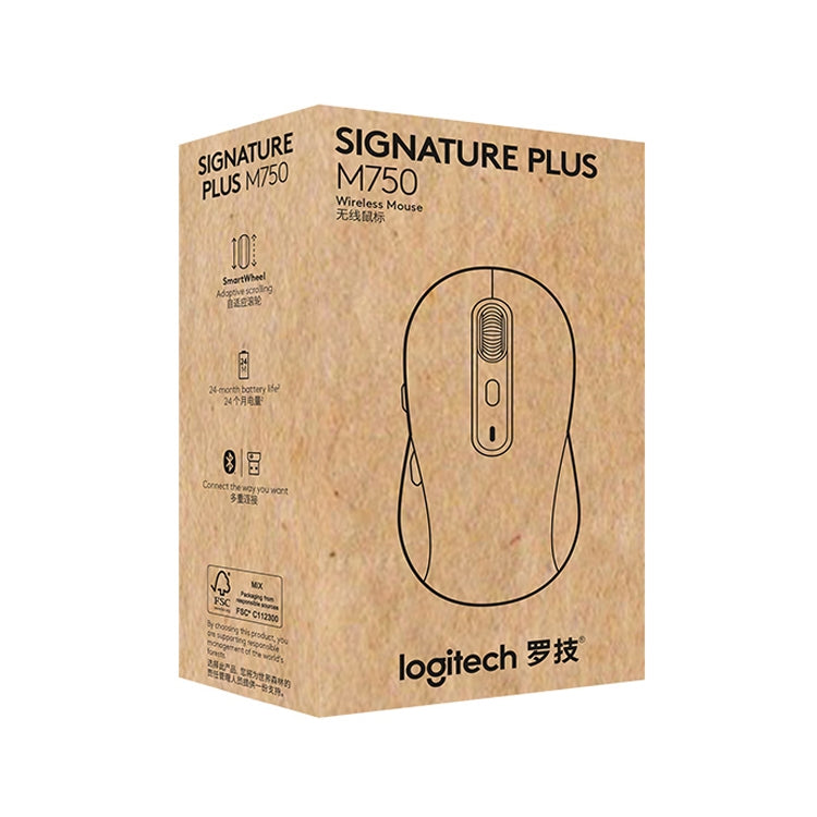 Chuột không dây Bluetooth hai chế độ Logitech M750 2000DPI 2.4GHz, M750