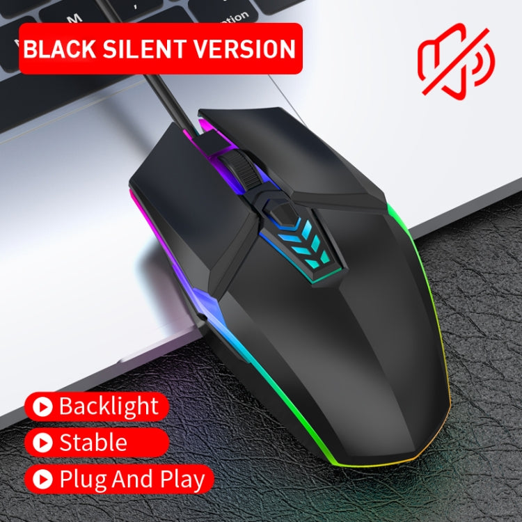 Chuột chơi game văn phòng có dây USB đèn màu S700