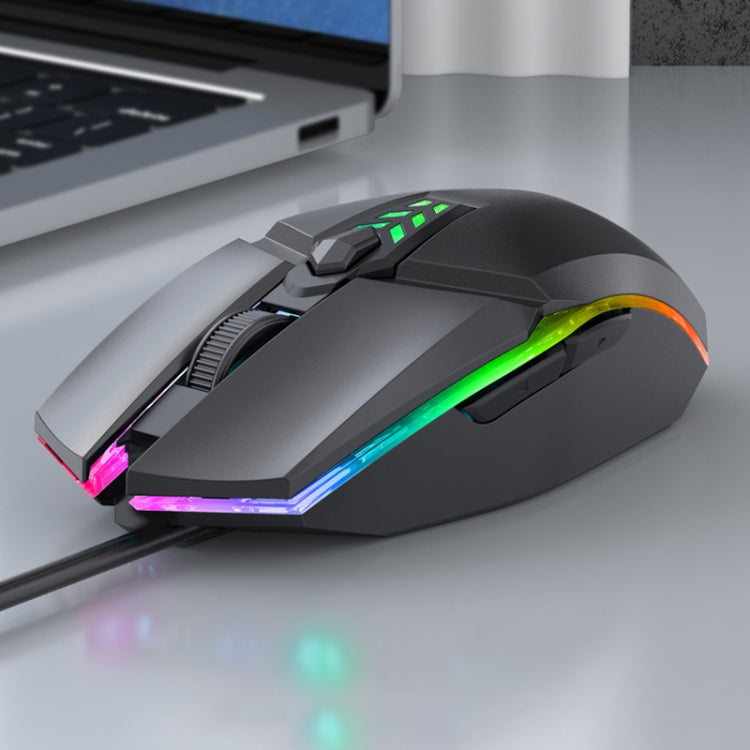 Chuột chơi game văn phòng có dây USB đèn màu S700