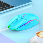 Chuột chơi game văn phòng có dây USB đèn màu S700