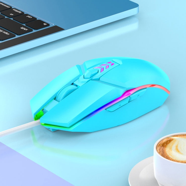 Chuột chơi game văn phòng có dây USB đèn màu S700