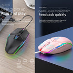 Chuột chơi game văn phòng có dây USB đèn màu S700
