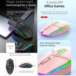 Chuột chơi game văn phòng có dây USB đèn màu S700