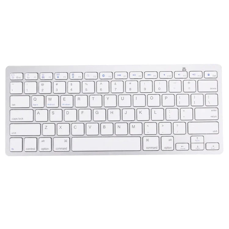 Bàn phím siêu mỏng không dây Bluetooth BK-3001 78 phím cho Windows / iPad / iPhone