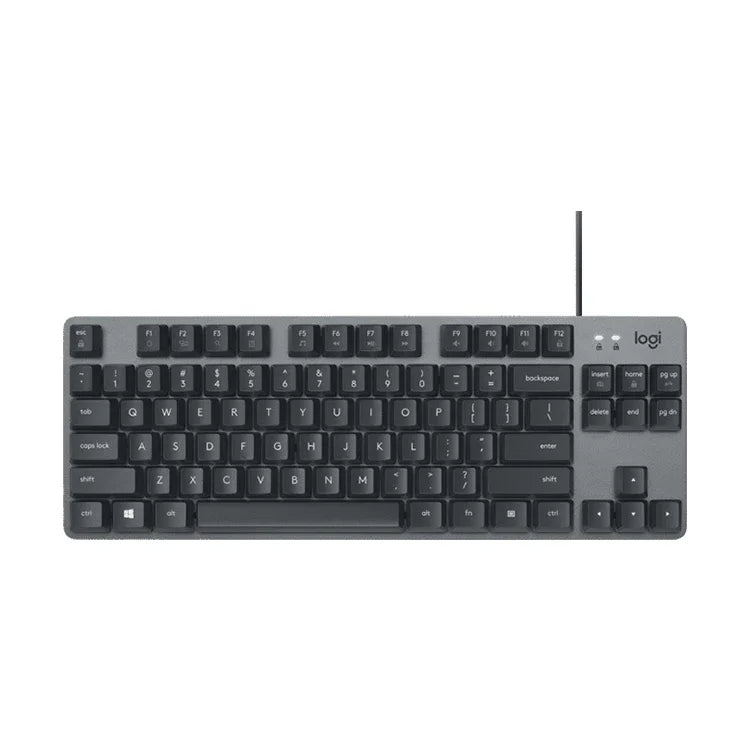 Bàn phím cơ mini có dây Logitech K835, phím xanh lá, phím xanh lá