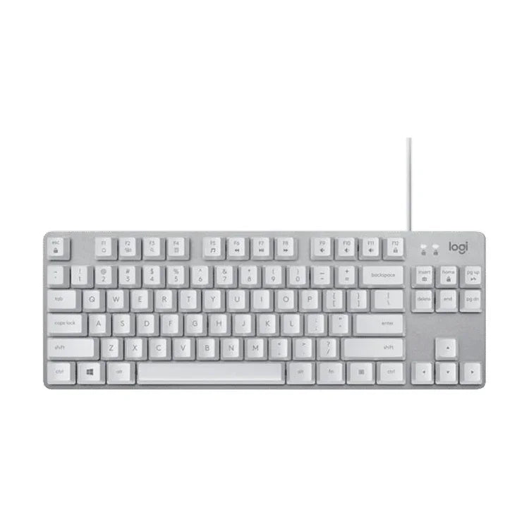 Bàn phím cơ mini có dây Logitech K835, phím xanh lá, phím xanh lá