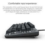 Bàn phím cơ mini có dây Logitech K835, phím xanh lá, phím xanh lá