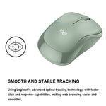 Chuột không dây thời trang Logitech M221 im lặng