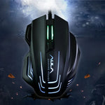 Chuột chơi game quang USB có dây Aula Series Ghost Shark II với đèn màu 7D, độ phân giải tối đa 4000 DPI, Ghost Shark II(B)