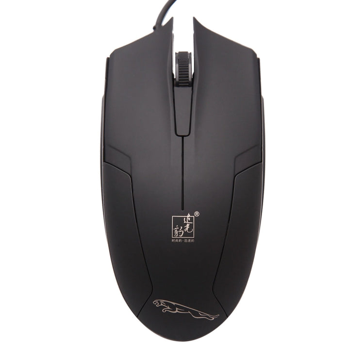 Chuột chơi game quang có dây USB đa năng Chasing Leopard 119, chiều dài: 1.45m, 119 màu đen, 119 màu đen bóng, 119 màu trắng