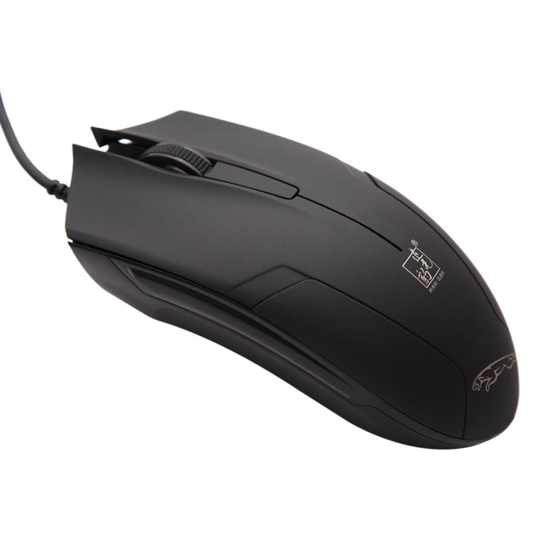 Chuột chơi game quang có dây USB đa năng Chasing Leopard 119, chiều dài: 1.45m, 119 màu đen, 119 màu đen bóng, 119 màu trắng