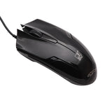 Chuột chơi game quang có dây USB đa năng Chasing Leopard 119, chiều dài: 1.45m, 119 màu đen, 119 màu đen bóng, 119 màu trắng