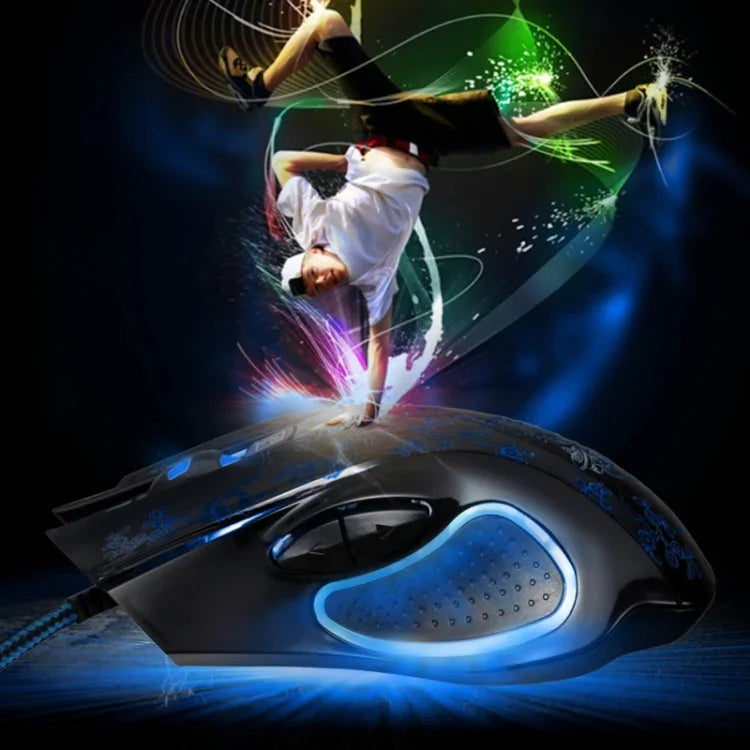 Chuột chơi game quang có dây USB ZGB 169 2400DPI điều chỉnh 4 tốc độ có đèn LED nền, có trọng lượng đối trọng, chiều dài: 1.45m, 169 màu đen, 169 màu trắng