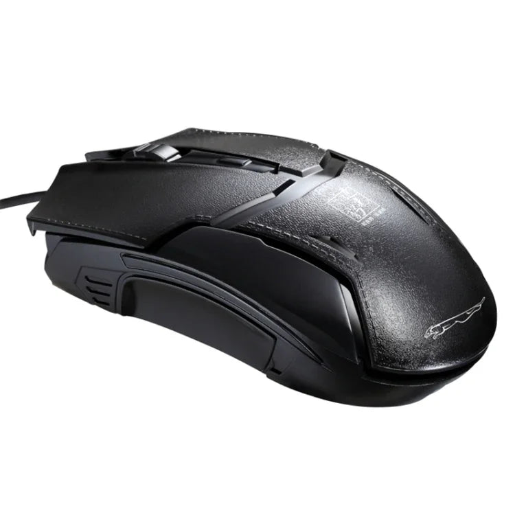Chuột chơi game quang có dây USB Chasing Leopard 179 1600DPI điều chỉnh 3 tốc độ, chiều dài: 1.3m, 179