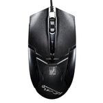 Chuột chơi game quang có dây USB Chasing Leopard 179 1600DPI điều chỉnh 3 tốc độ, chiều dài: 1.3m, 179