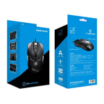 Chuột chơi game quang có dây USB Chasing Leopard 179 1600DPI điều chỉnh 3 tốc độ, chiều dài: 1.3m, 179