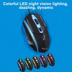 Chuột chơi game quang có dây USB Chasing Leopard 199 1600DPI điều chỉnh 3 tốc độ có đèn LED nền, chiều dài: 1.3m, 199 màu đen, 199