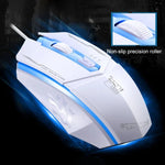 Chuột chơi game quang có dây USB Chasing Leopard 199 1600DPI điều chỉnh 3 tốc độ có đèn LED nền, chiều dài: 1.3m, 199 màu đen, 199