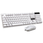 Bộ bàn phím chơi game văn phòng có dây USB Chasing Leopard Q17 104 phím treo + chuột đối xứng có dây, chiều dài cáp bàn phím: 1.4m, chiều dài cáp chuột: 1.3m, Q17 màu đen, Q17 màu trắng
