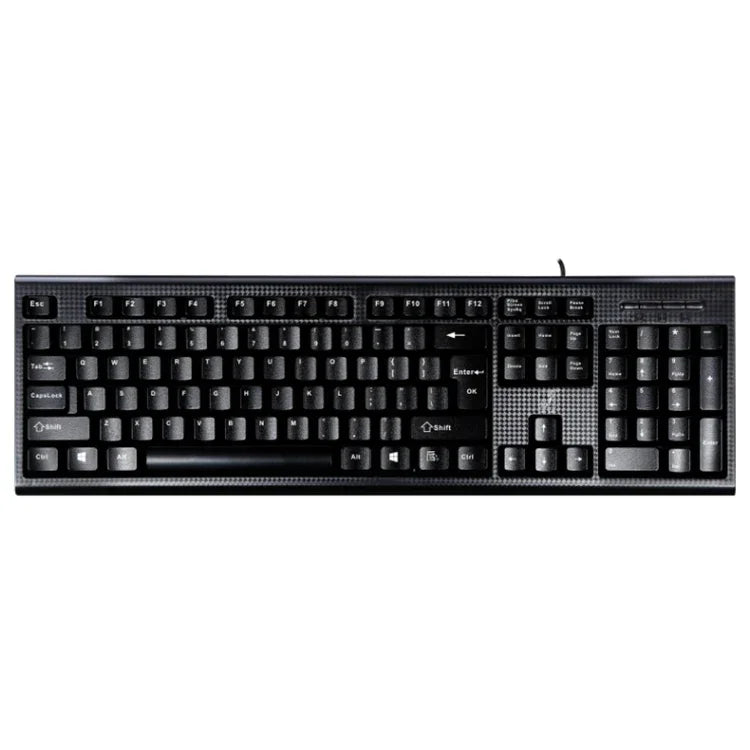 Bàn phím chơi game văn phòng có dây ZGB Q9 104 phím họa tiết lưới