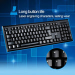 Bàn phím chơi game văn phòng có dây ZGB Q9 104 phím họa tiết lưới