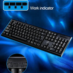 Bàn phím chơi game văn phòng có dây ZGB Q9 104 phím họa tiết lưới