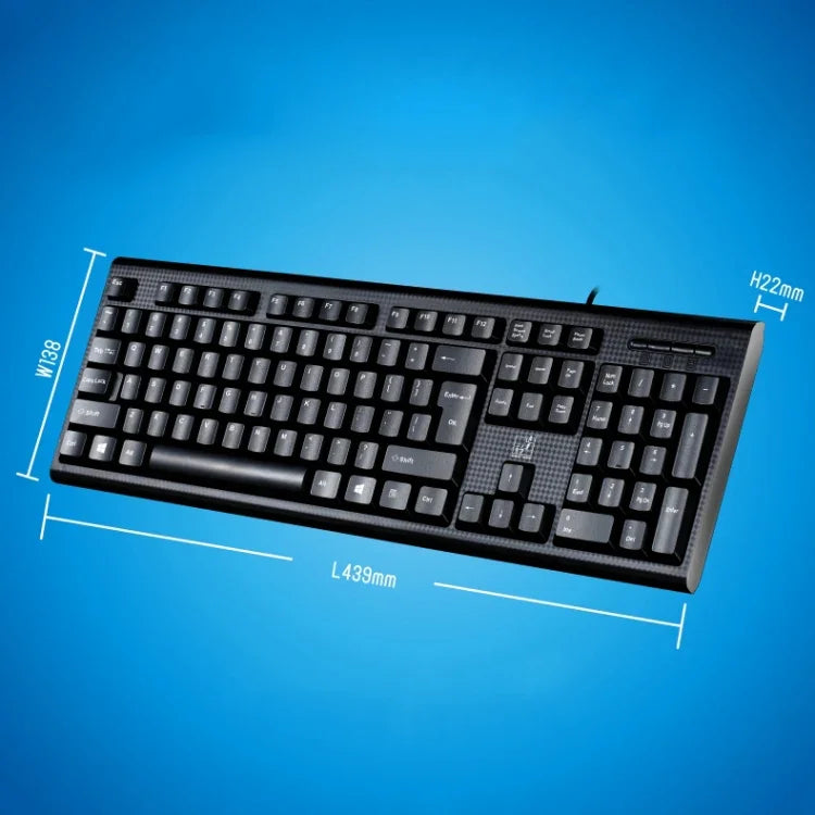 Bàn phím chơi game văn phòng có dây ZGB Q9 104 phím họa tiết lưới