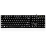 Bàn phím chơi game văn phòng có dây ZGB Q17 104 phím treo cho laptop, PC