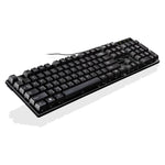 Bàn phím chơi game văn phòng có dây ZGB Q17 104 phím treo cho laptop, PC