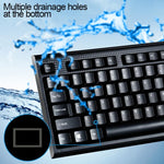 Bộ bàn phím chơi game chuyên nghiệp có dây Chasing Leopard Q9 1600 DPI với kết cấu lưới + Chuột quang