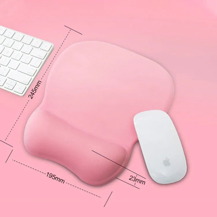 Miếng lót chuột MONTIAN MF-01 hình bầu dục mềm mại bằng bông nhớt đàn hồi chậm