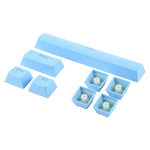 Keycap trong suốt ABS, bàn phím cơ OEM cao cấp, bàn phím chơi game đa năng, màu xanh dương, tím, đỏ, trắng, vàng, đen, cam, hồng, xám