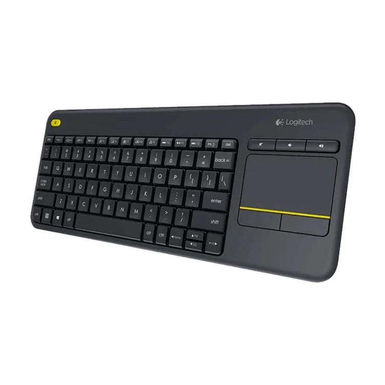 Bàn phím điều khiển cảm ứng không dây Logitech K400 Plus 2.4GHz, phạm vi không dây: 10m, Logitech K400 Plus
