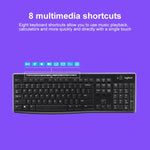 Bộ bàn phím và chuột không dây Logitech MK270 2.4GHz