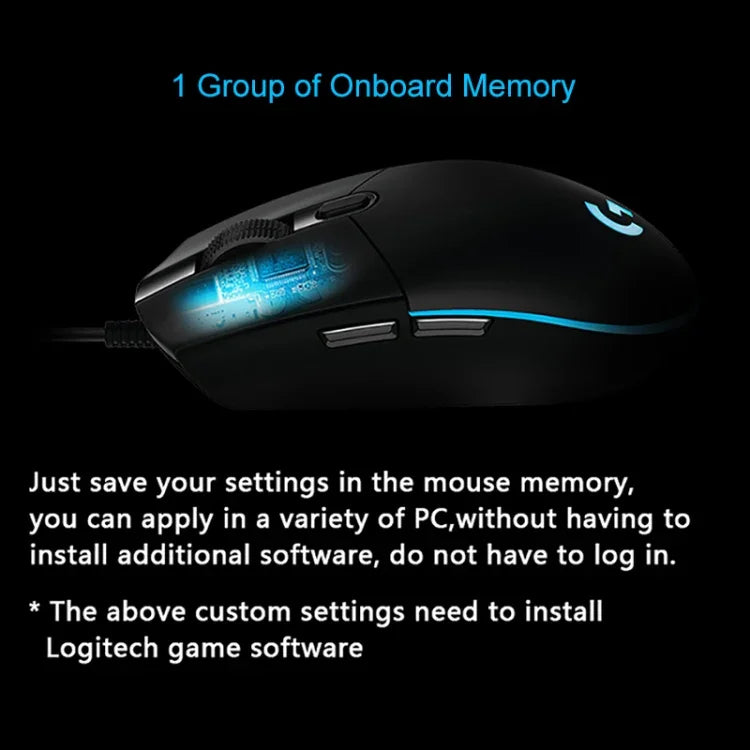 Chuột chơi game quang có dây Logitech G102 6 phím RGB phát sáng 6000DPI điều chỉnh 5 tốc độ, chiều dài: 2m, G102, G102 (Trắng)