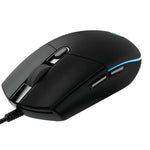 Chuột chơi game quang có dây Logitech G102 6 phím RGB phát sáng 6000DPI điều chỉnh 5 tốc độ, chiều dài: 2m, G102, G102 (Trắng)