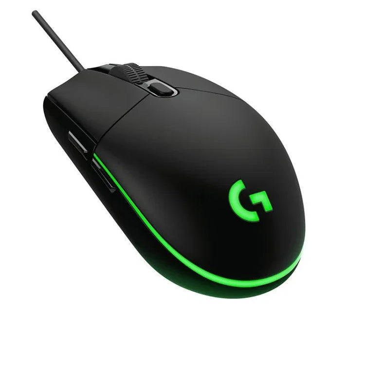 Chuột chơi game quang có dây Logitech G102 6 phím RGB phát sáng 6000DPI điều chỉnh 5 tốc độ, chiều dài: 2m, G102, G102 (Trắng)