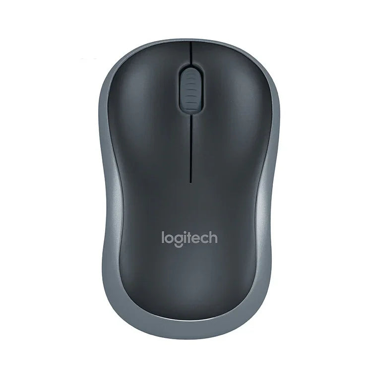 Chuột không dây Logitech M186 tiết kiệm điện văn phòng USB cho laptop máy tính để bàn đa năng