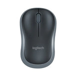 Chuột không dây Logitech M186 tiết kiệm điện văn phòng USB cho laptop máy tính để bàn đa năng