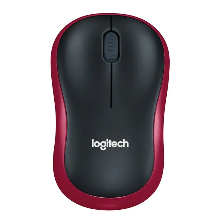 Chuột không dây Logitech M186 tiết kiệm điện văn phòng USB cho laptop máy tính để bàn đa năng