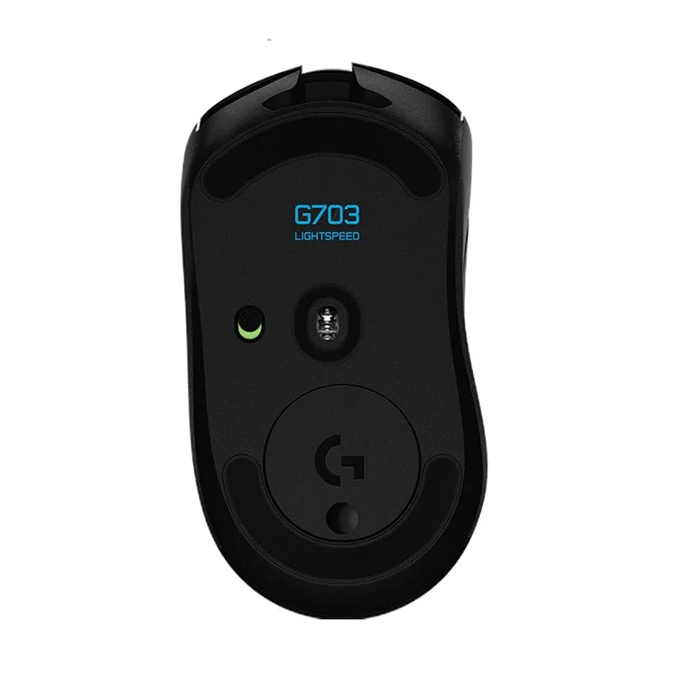 Chuột chơi game quang không dây Logitech G703 LIGHTSPEED 16000 DPI 6 nút lập trình cảm biến HERO 16K đèn nền RGB
