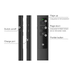 Doosl DSIT013 Điều khiển từ xa trình chiếu PowerPoint sạc lại 2.4GHz Đa chức năng với con trỏ laser cho PowerPoint / Keynote / Prezi, Khoảng cách điều khiển: 100m