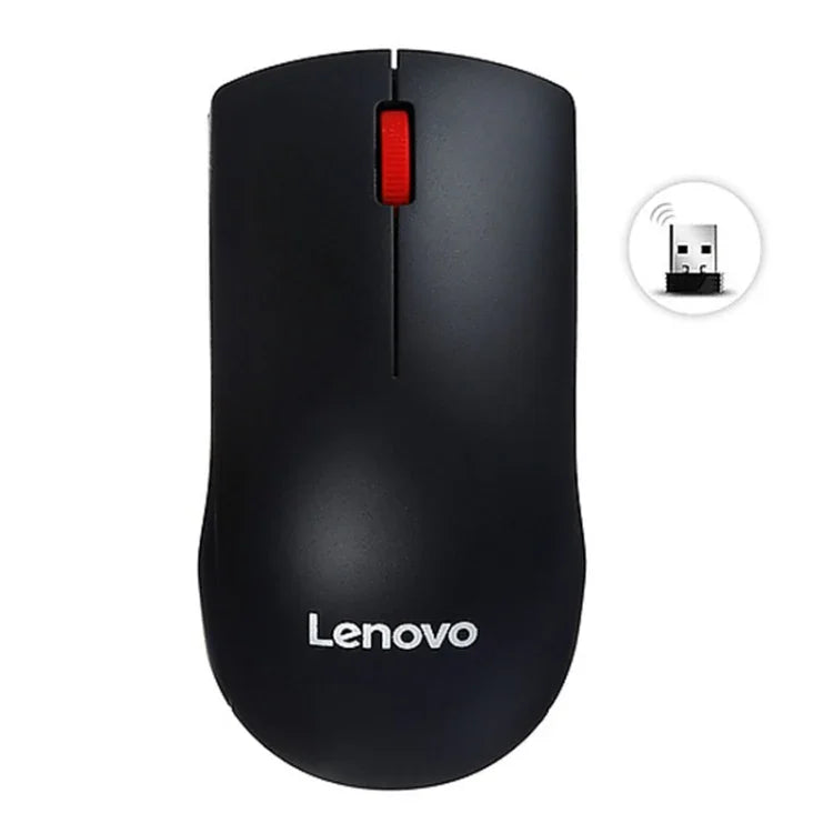 Chuột không dây văn phòng thời trang Lenovo M120 Pro màu đỏ, Chuột không dây M120 Pro